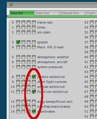 xplaneControlDataSettings